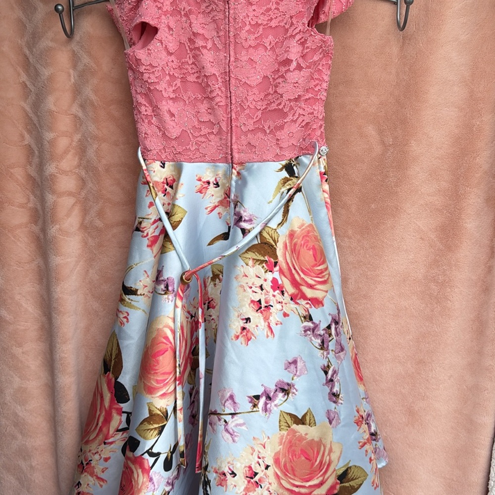 Girls Size 10 formal High Low Formal Dress - Picture 3 of 4